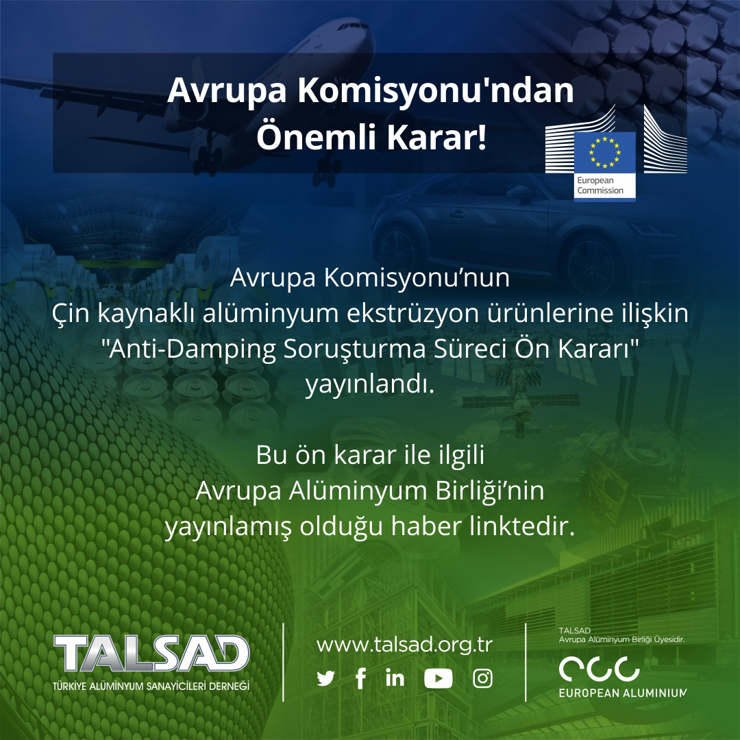 Avrupa Komisyonu Çin Anti Damping Ön Kararı
