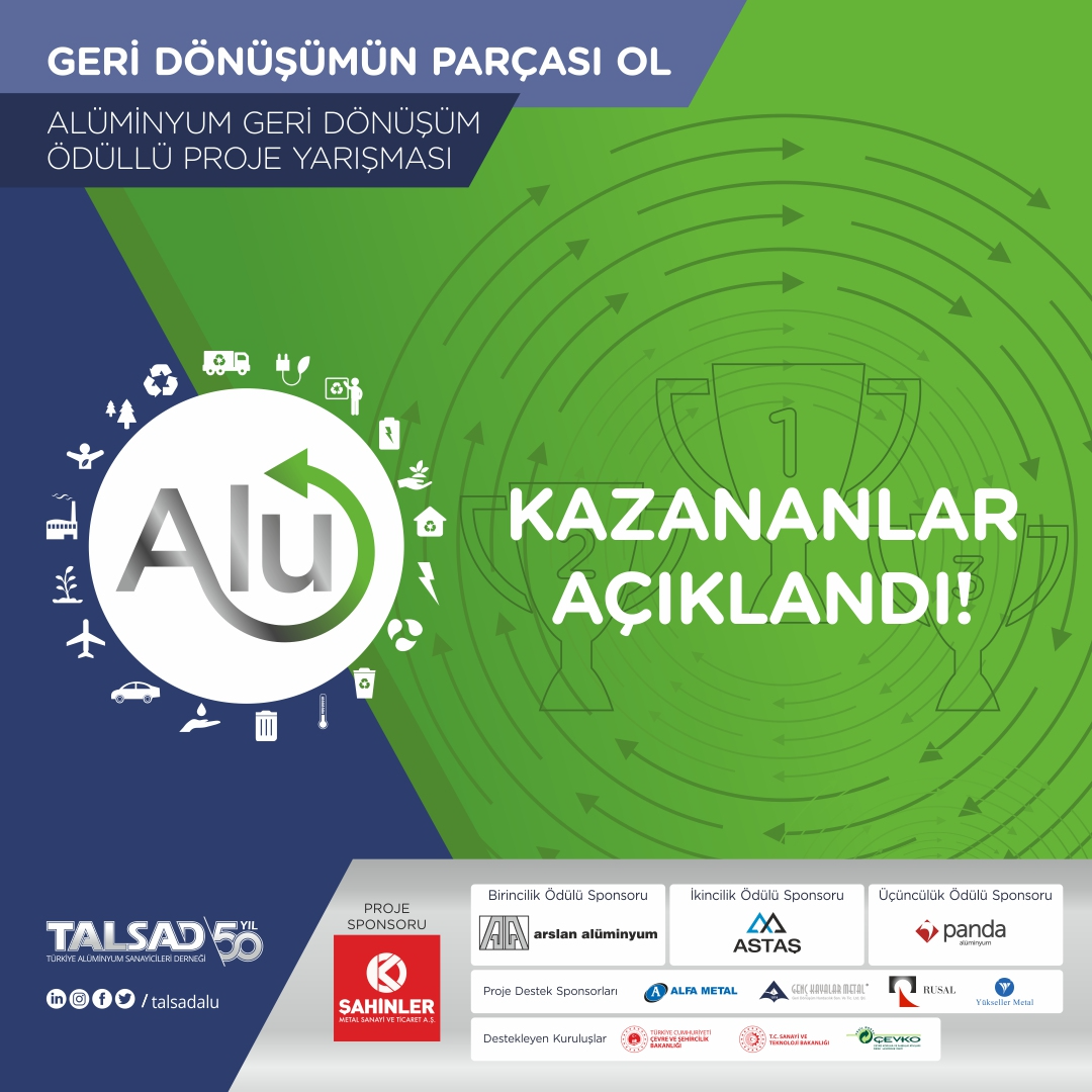 TALSAD “Geri Dönüşümün Parçası Ol” PROJE YARIŞMASI SONUÇLANDI!