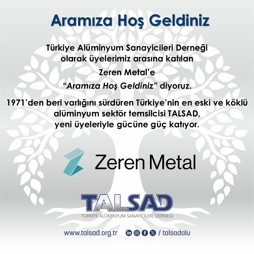 Aramıza Hoşgeldiniz Zeren Metal